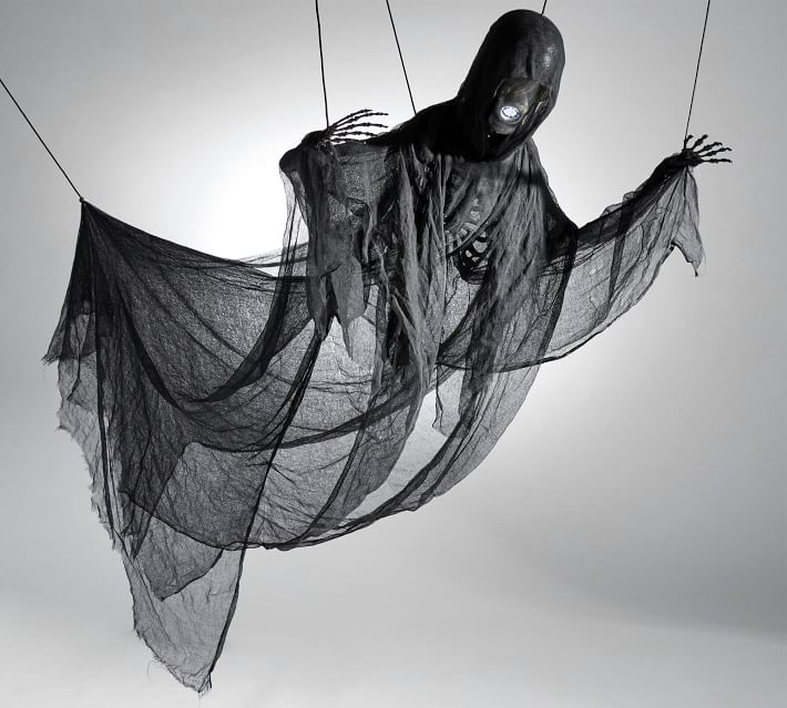 Transform your home into the eerie world of Harry Potter™ with this lifelike Dementor decoration from Pottery Barn. Hang it on your porch or in your living room for a spooky touch that will delight fans of the beloved wizarding series this Halloween.