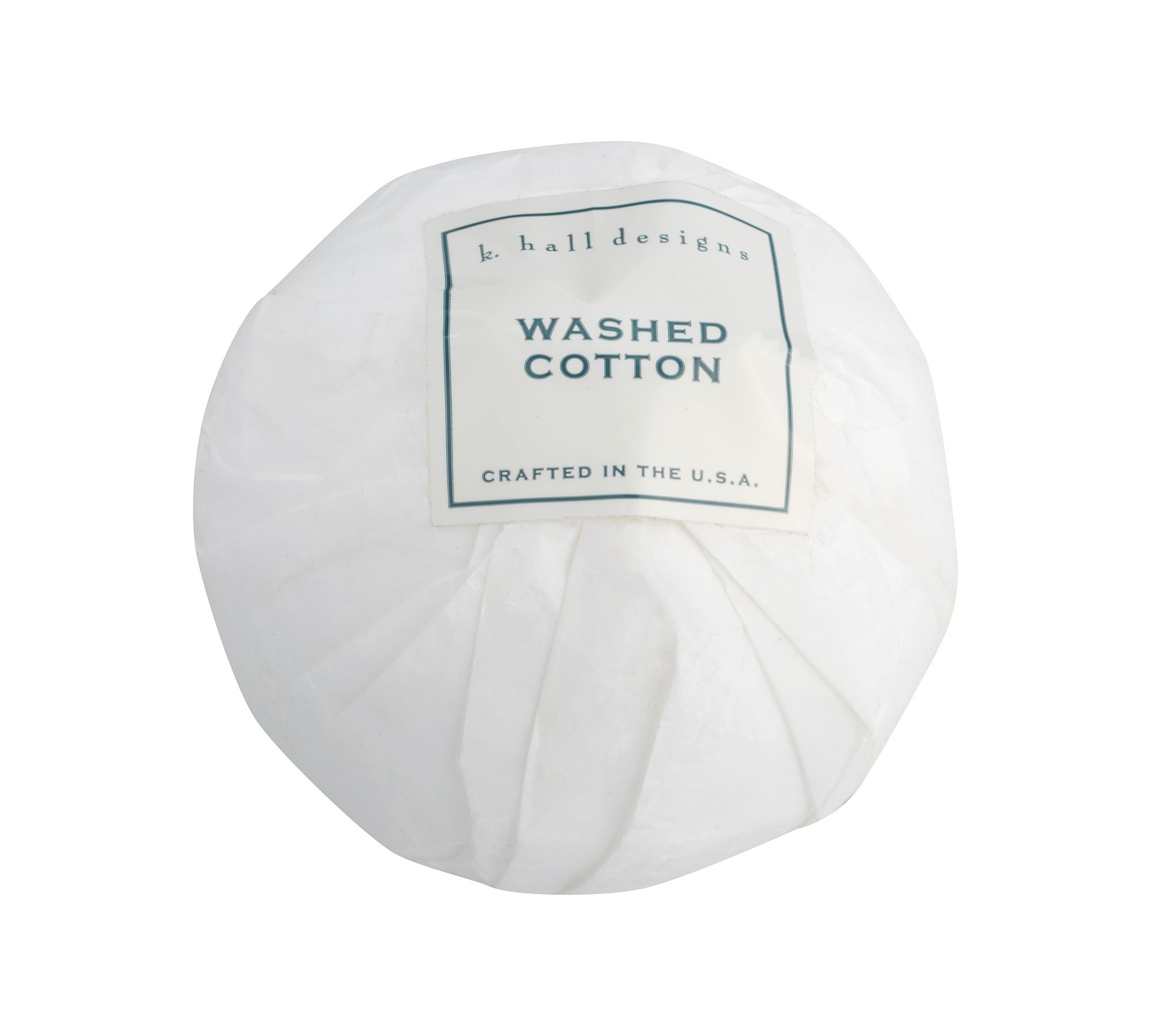 K. Hall Washed Cotton Bath Bomb