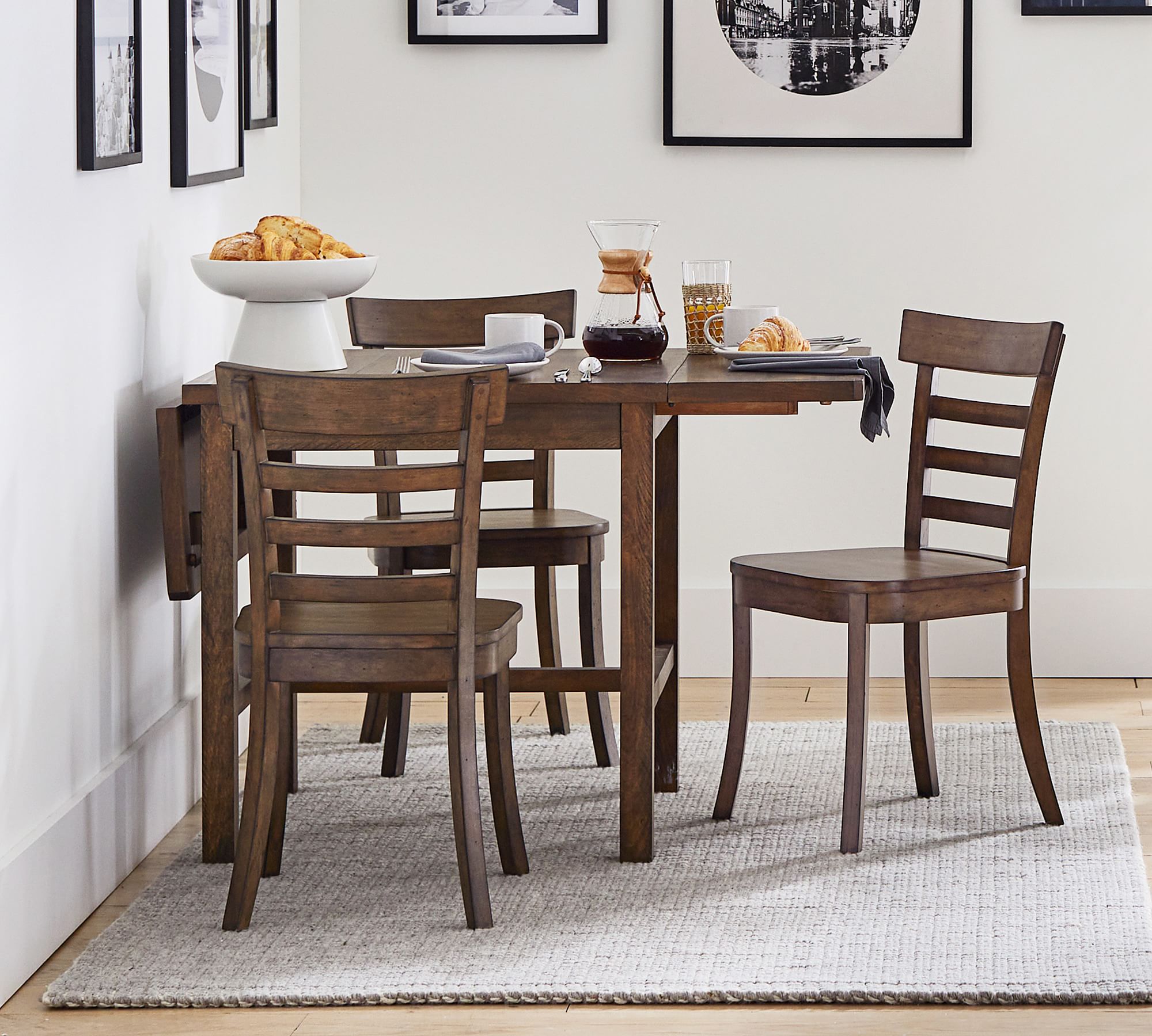 Mateo Drop Leaf Dining Table (30"- 54")