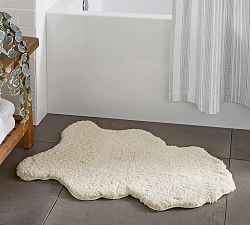 Faux Hide Bath Mat