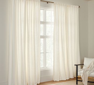 Provence Linen Curtain | Pottery Barn