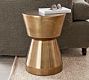 Shae Round Metal Accent Table (13.5&quot;)