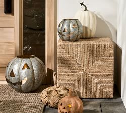 Galvanized Jack O' Lantern