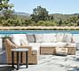 Huntington Wicker 5-Piece Slope Arm Outdoor Sectional (100&quot;)