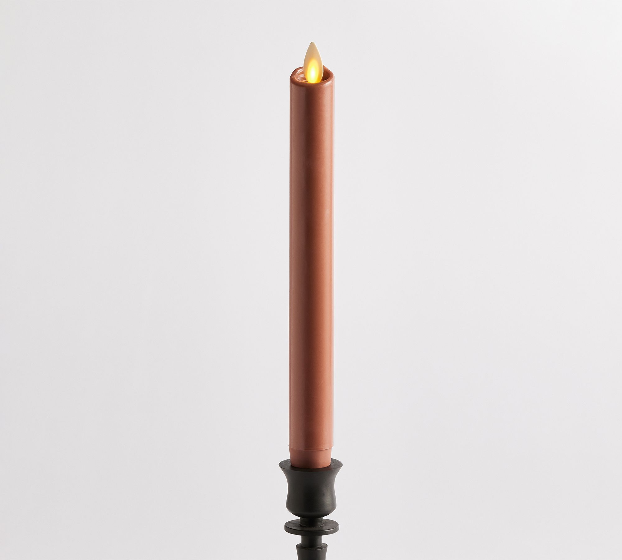 Premium Flickering Flameless Wax Taper Candle