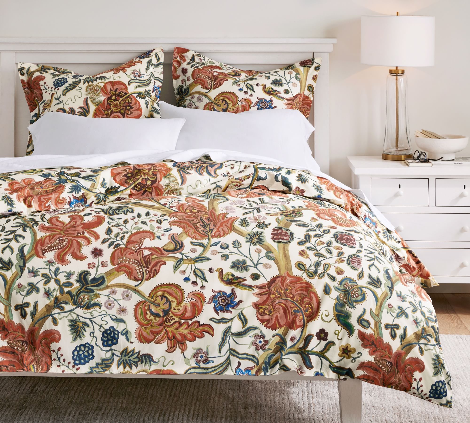 Open Box: Eleanor Palempore Percale Duvet Cover