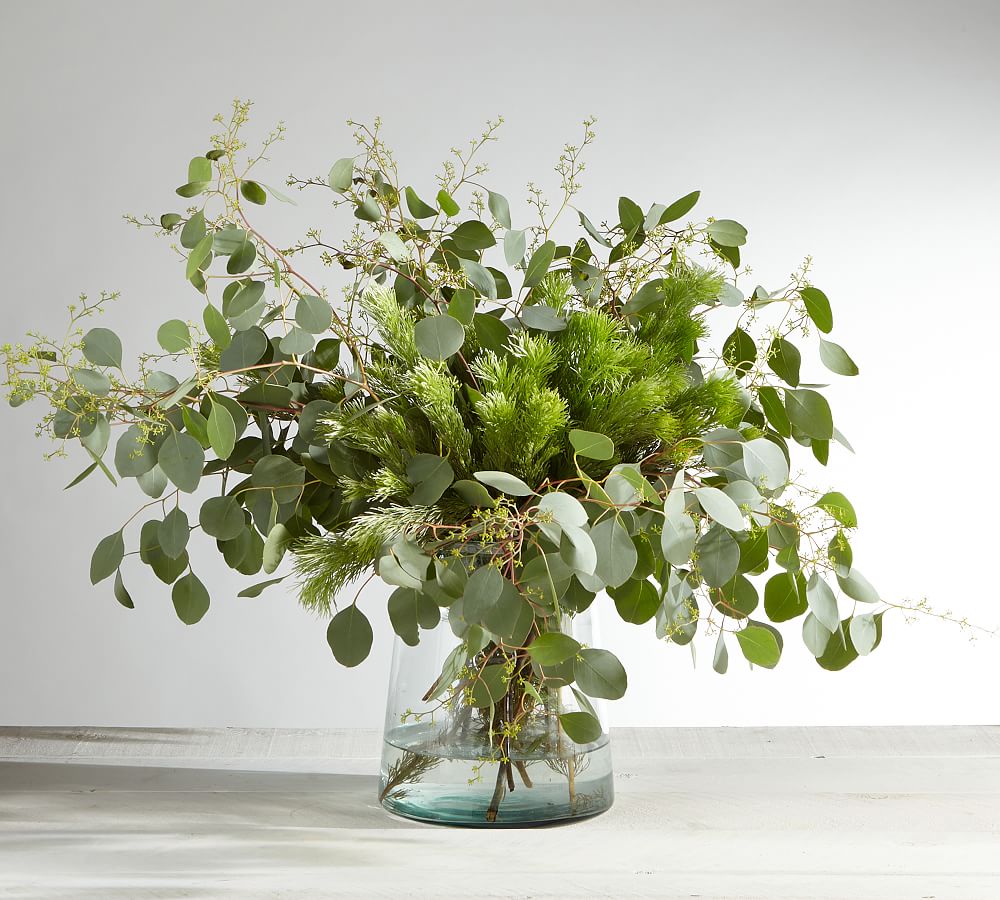 Live Wooly Bush &amp; Seeded Eucalyptus Bunches