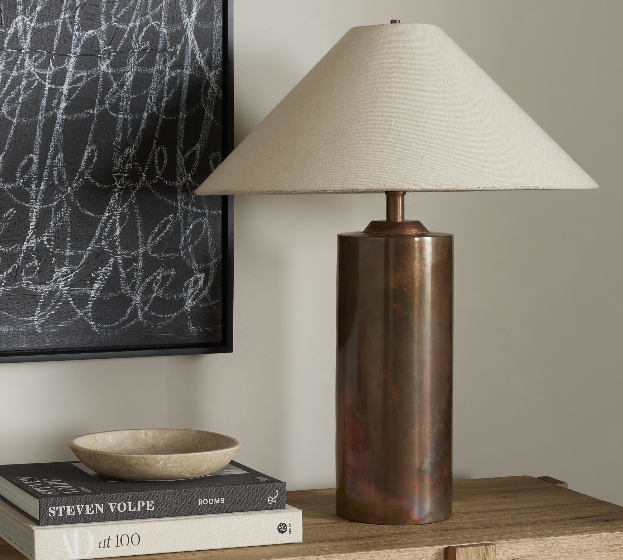 Saint Metal Table Lamp (24")