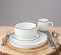 Bistro Porcelain Stackable Dinnerware Set
