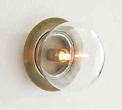 Oakley Glass Globe Sconce (6'')