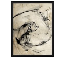 Smoke Swirl Framed Prints