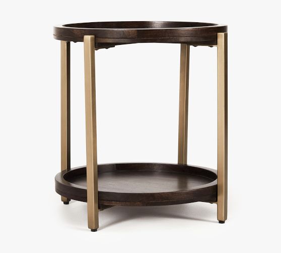 Brentwood Round End Table (24") Pottery Barn