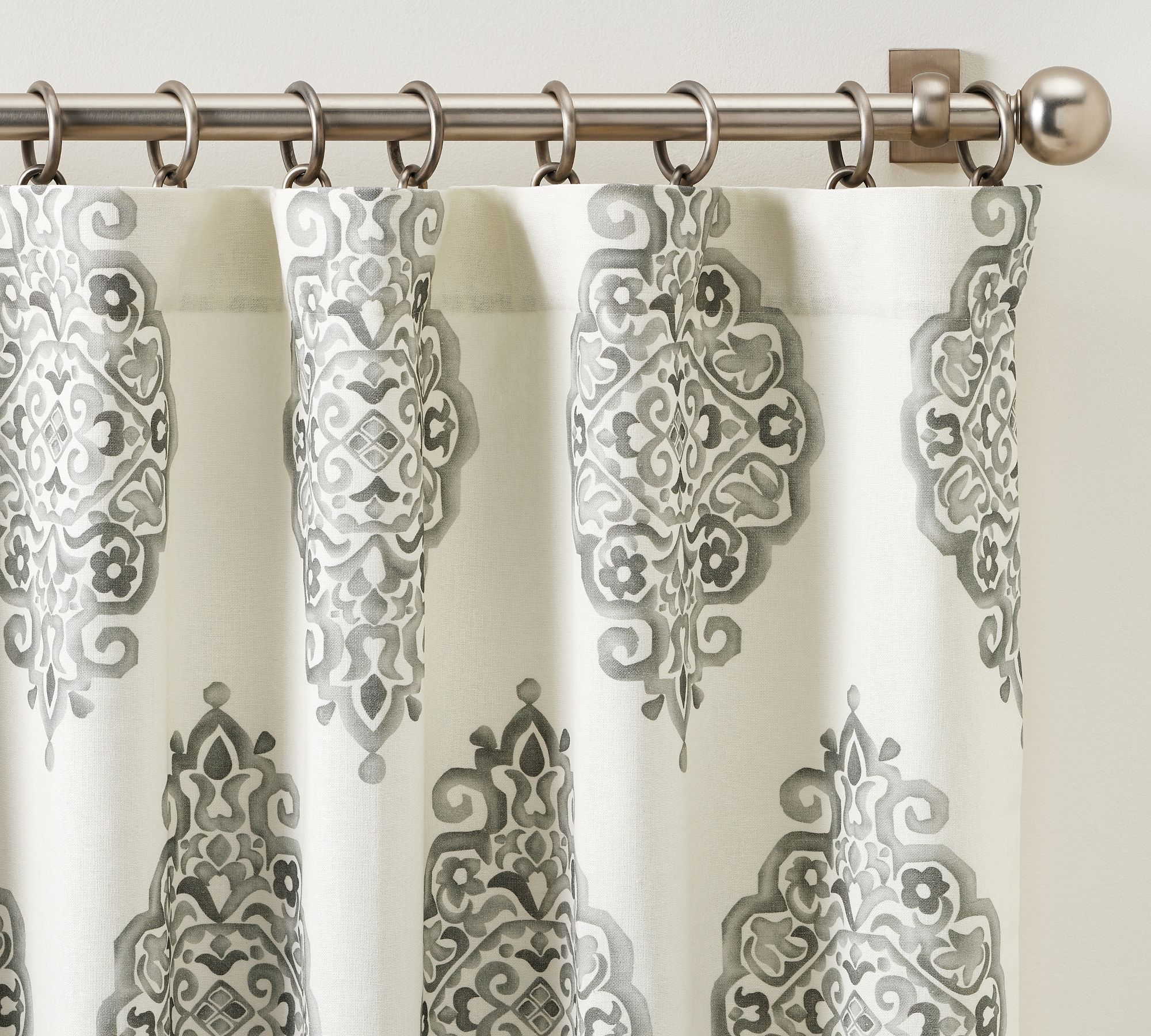 Open Box: Asher Medallion Blackout Curtain