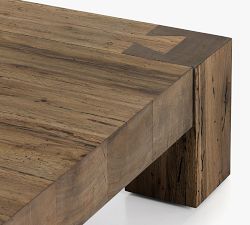Fia Square Coffee Table (40"- 55") | Pottery Barn