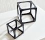 Cube Sculptures - Set of 2