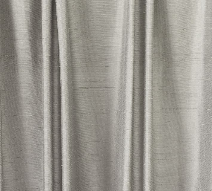 Pottery top Barn Kids 100% Silk Curtains