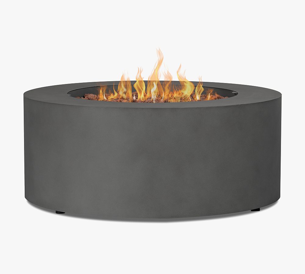 Burrows 36" Round Propane Fire Pit Table