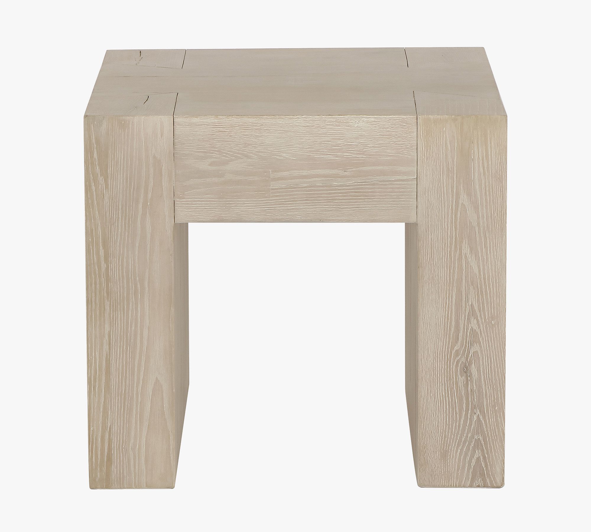 Raymond Square Reclaimed Wood End Table (24")