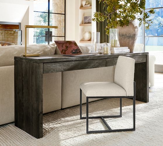 Pismo Reclaimed Wood Console Desk (80") | Pottery Barn