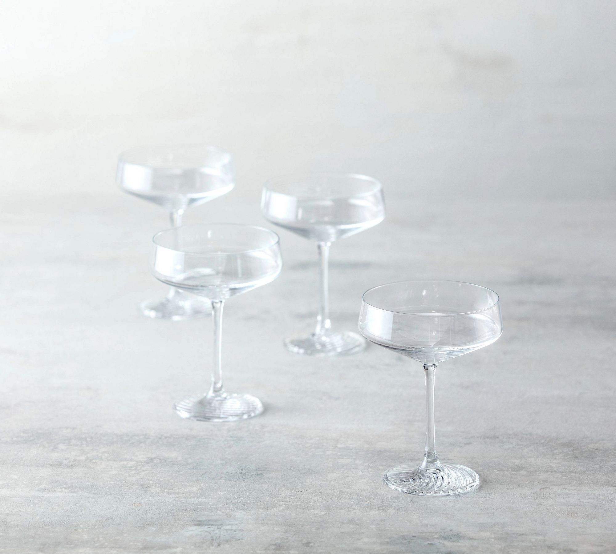 Echo Coupe Glasses, Set of 4