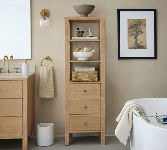 Bathroom Storage, Organization & Cabinets | Pottery Barn