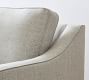 Cameron Slope Arm Twin Sleeper Sofa with Memory Foam Mattress (53&quot;)