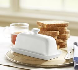 Cambria Stoneware Butter Dish