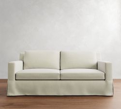 York Square Arm Replacement Slipcovers