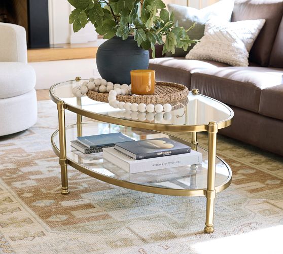 Glass, Wood and Metal Coffee Tables | Pottery Barn