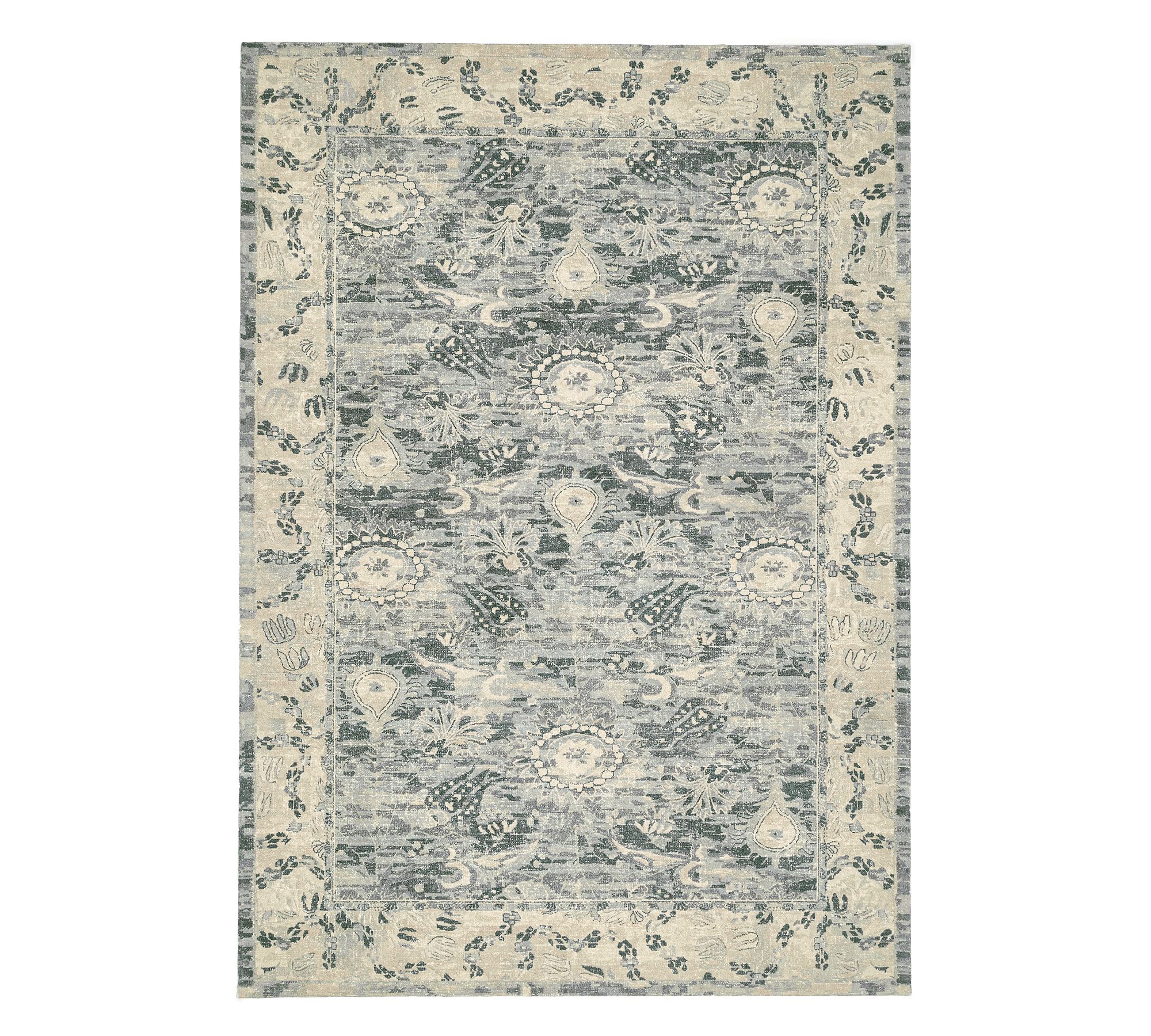 Jema Hand-Tufted Printed Wool Rug