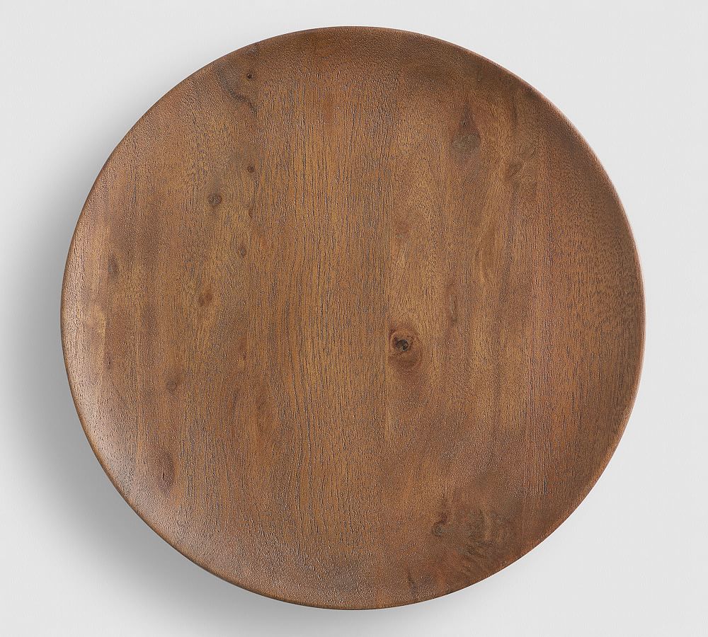 Chateau Handcrafted Acacia Wood Charger Plate