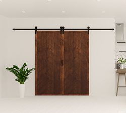 Handcrafted Herringbone Barn Door