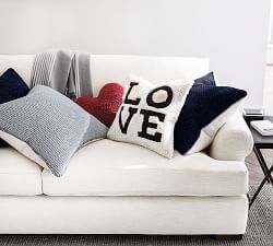 Love Sherpa Pillow Cover