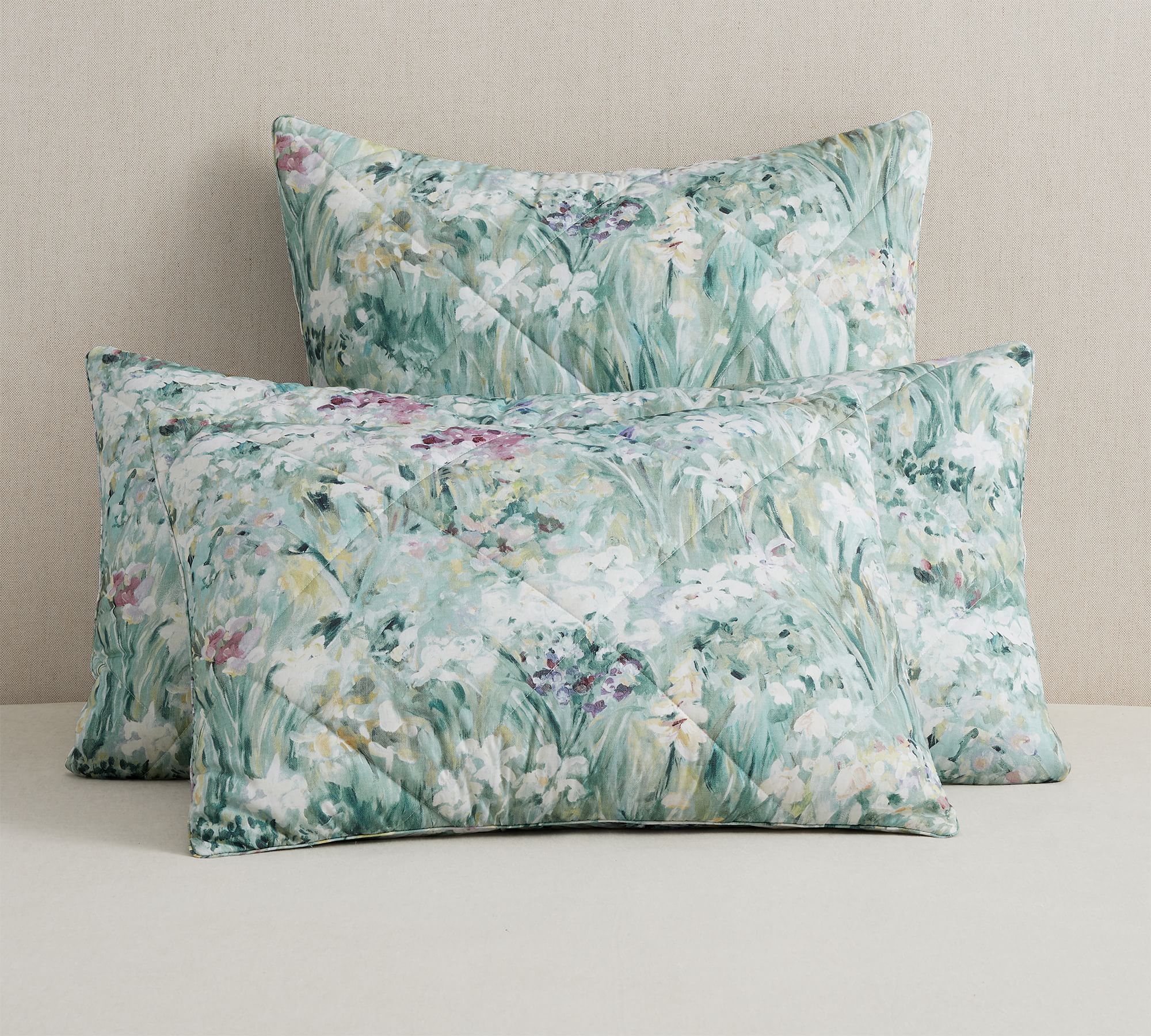 Giverny Fleur Percale Comforter Sham