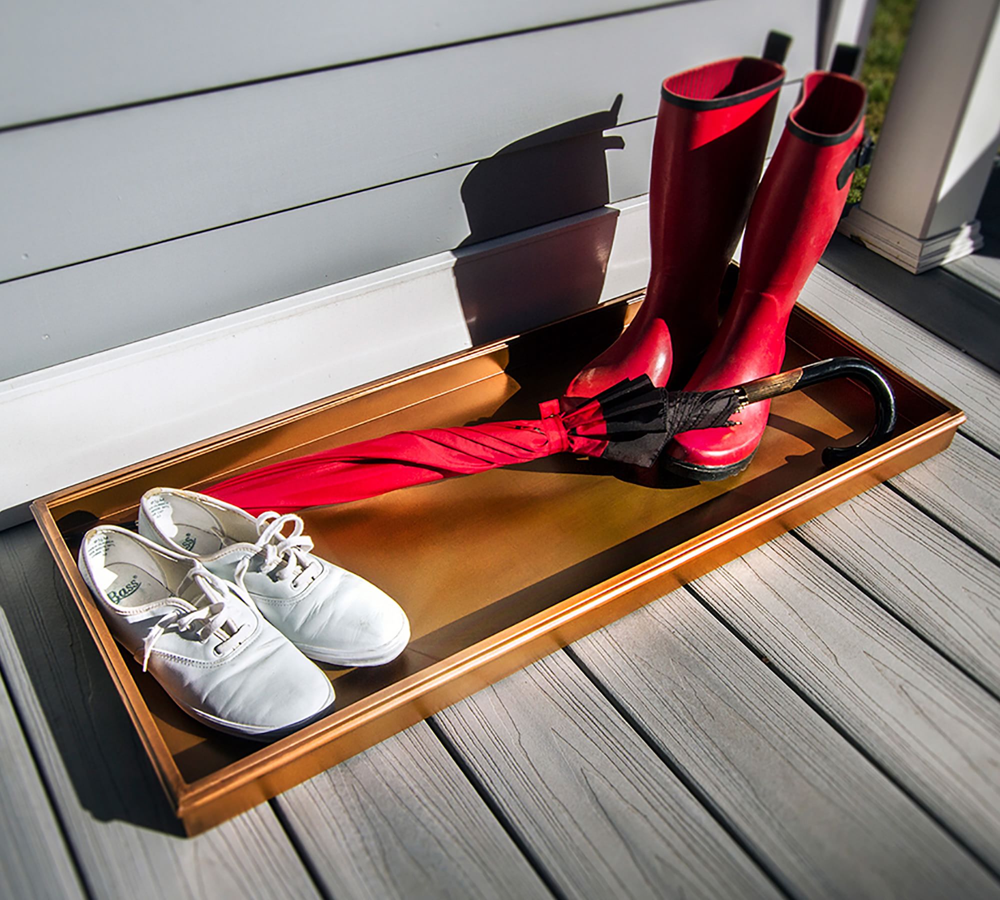 Copper Boot Tray