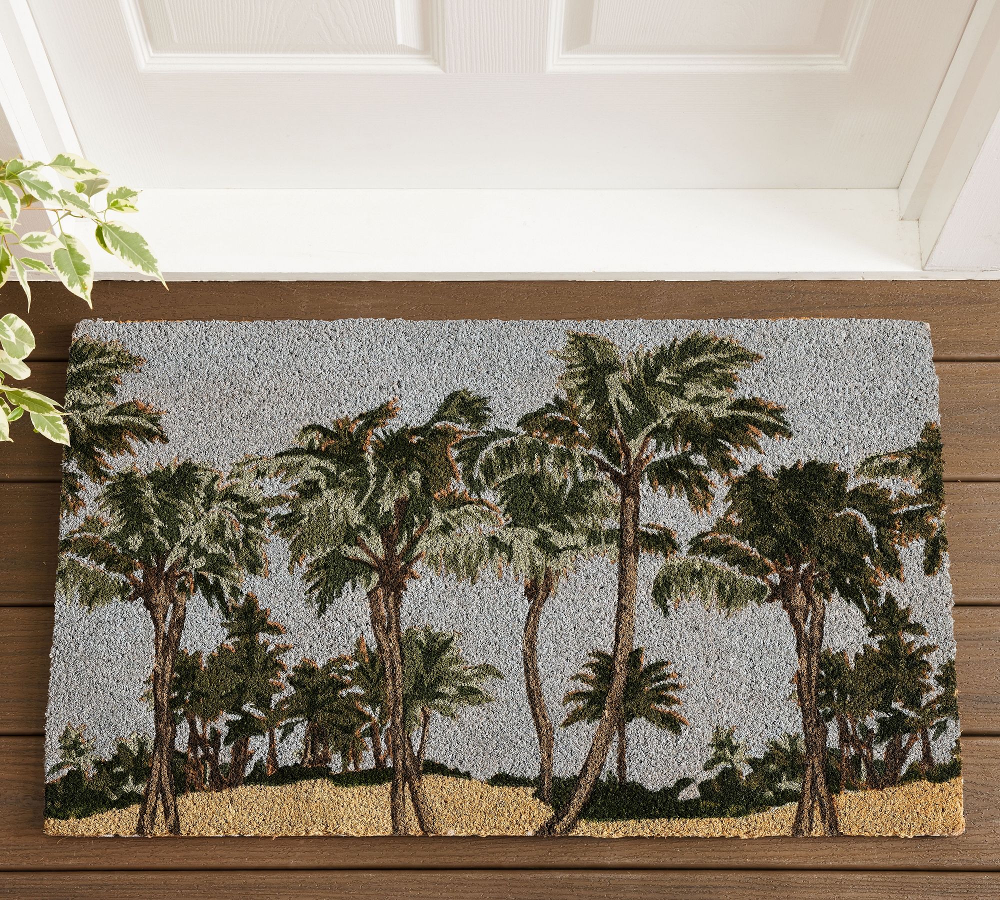 Palm Print Doormat