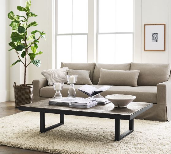 Glass, Wood and Metal Coffee Tables | Pottery Barn
