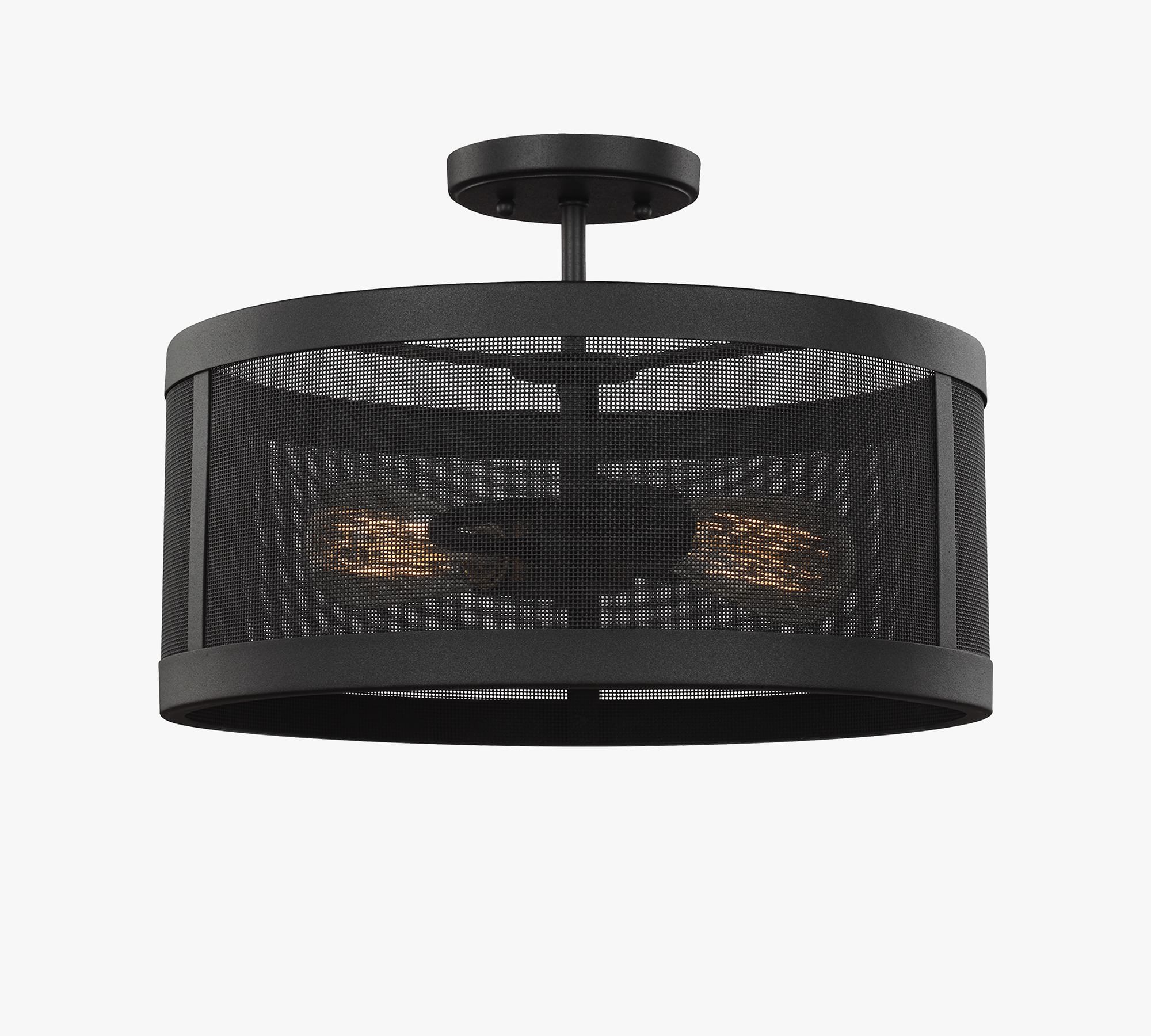 Ravenswood Metal Flush Mount (16")