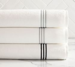 Grand Organic Cotton Embroidered Towel