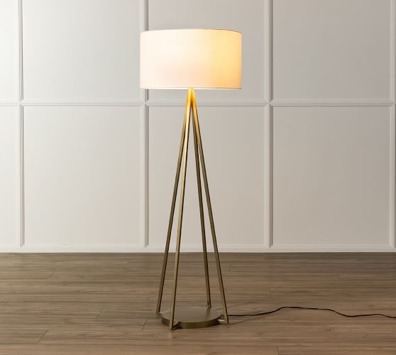 Lawson Metal Floor Lamp | Pottery Barn