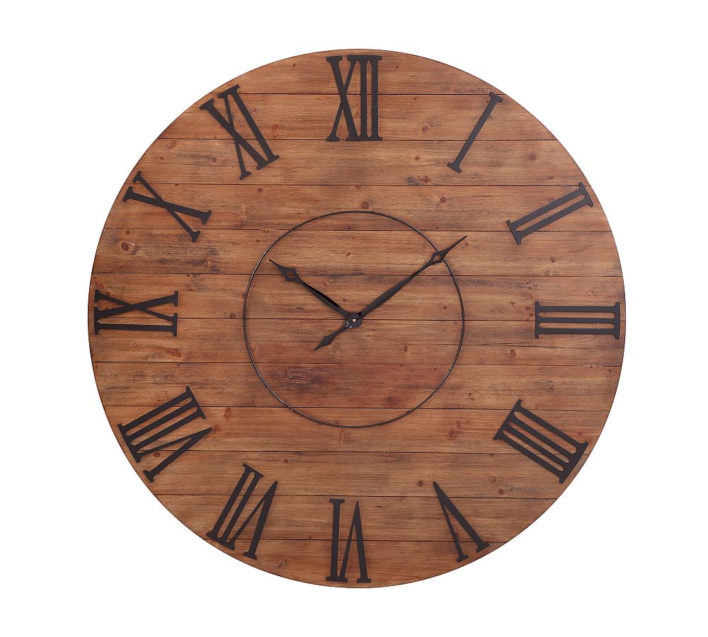 Thompson Wooden Wall Clock