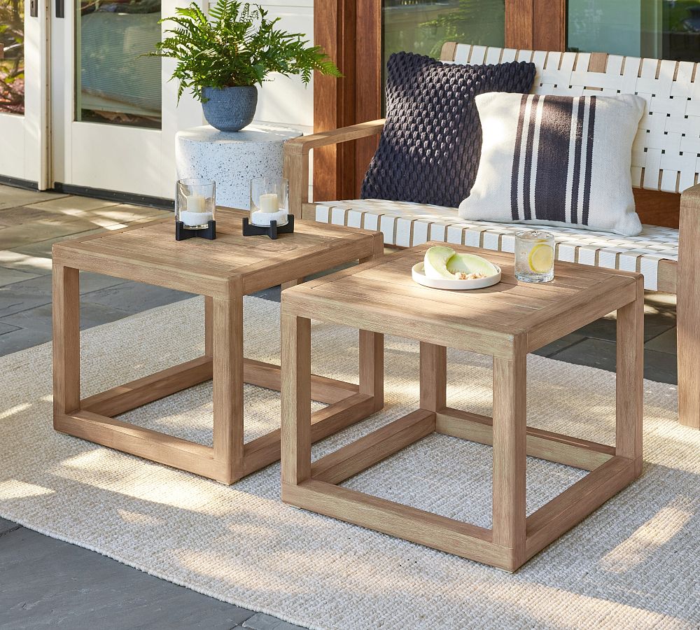 Monterey Outdoor Bunching Table (22") Pottery Barn