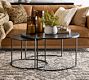 Duke Round Metal Nesting Coffee Table (23") | Pottery Barn