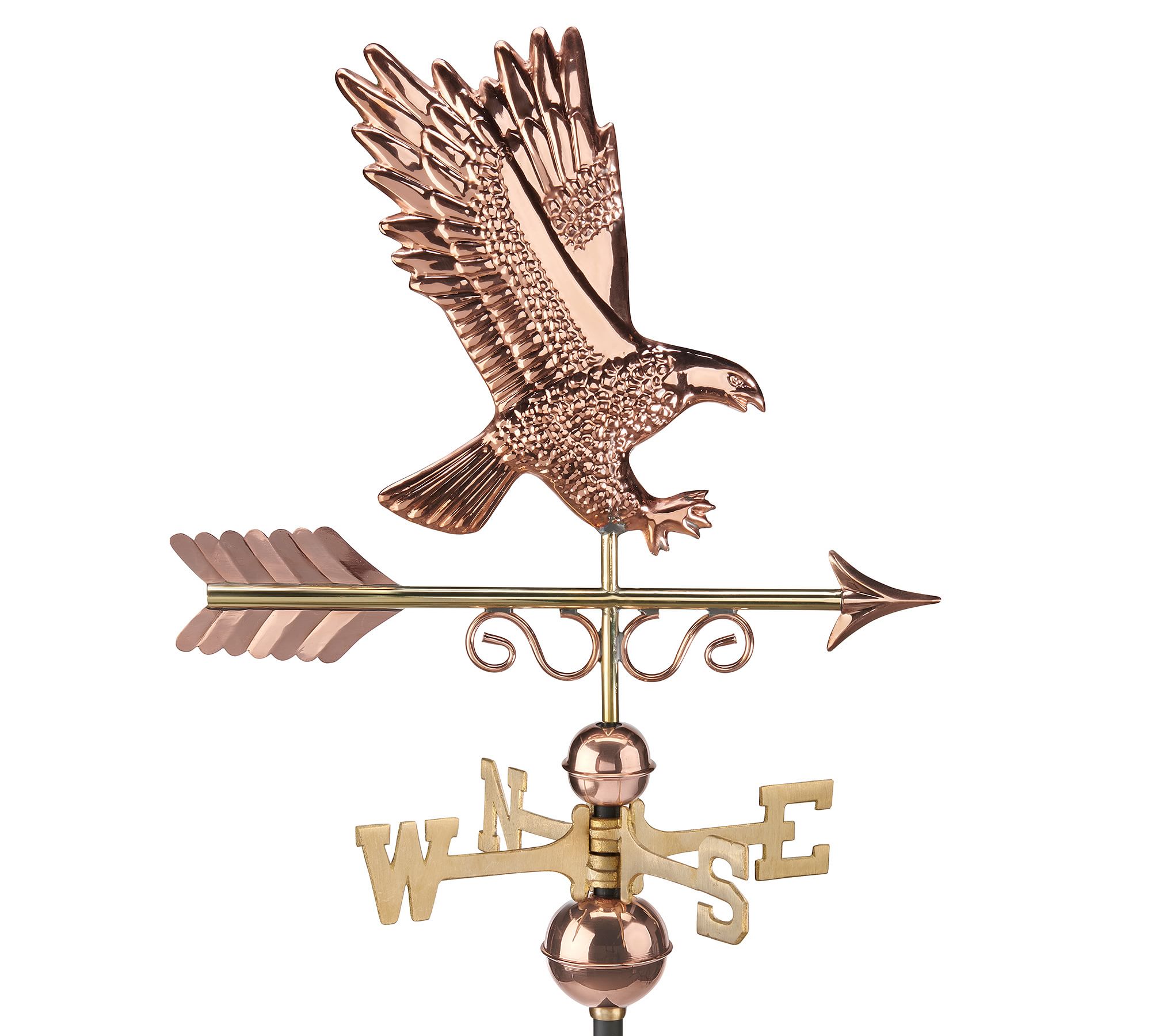 Majestic Eagle Copper Weathervane