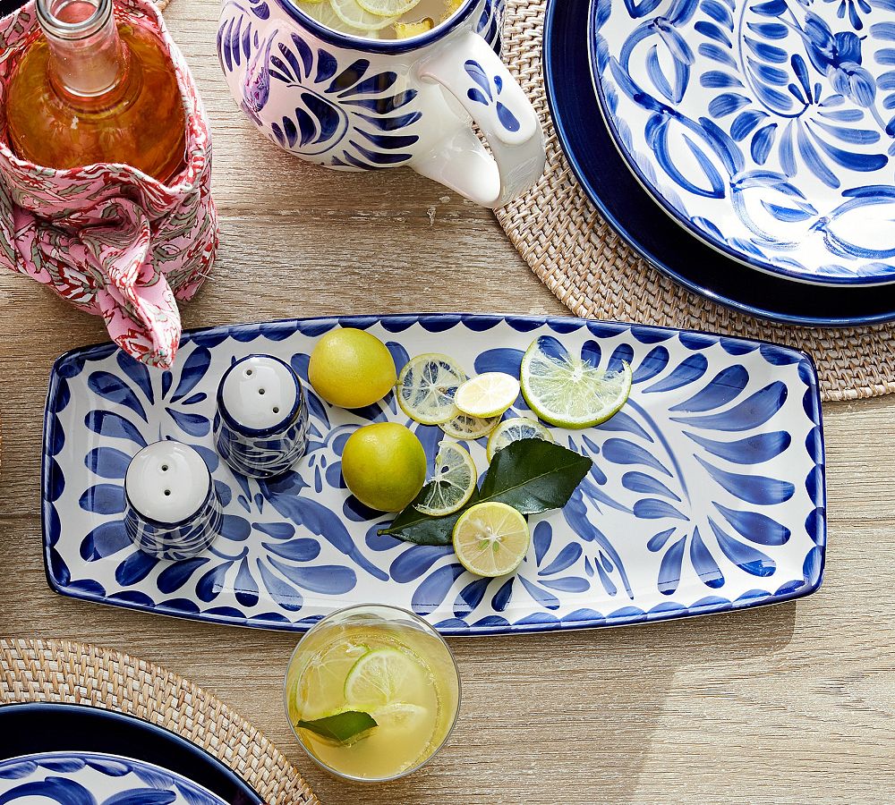 Puebla Stoneware Rectangular Platter