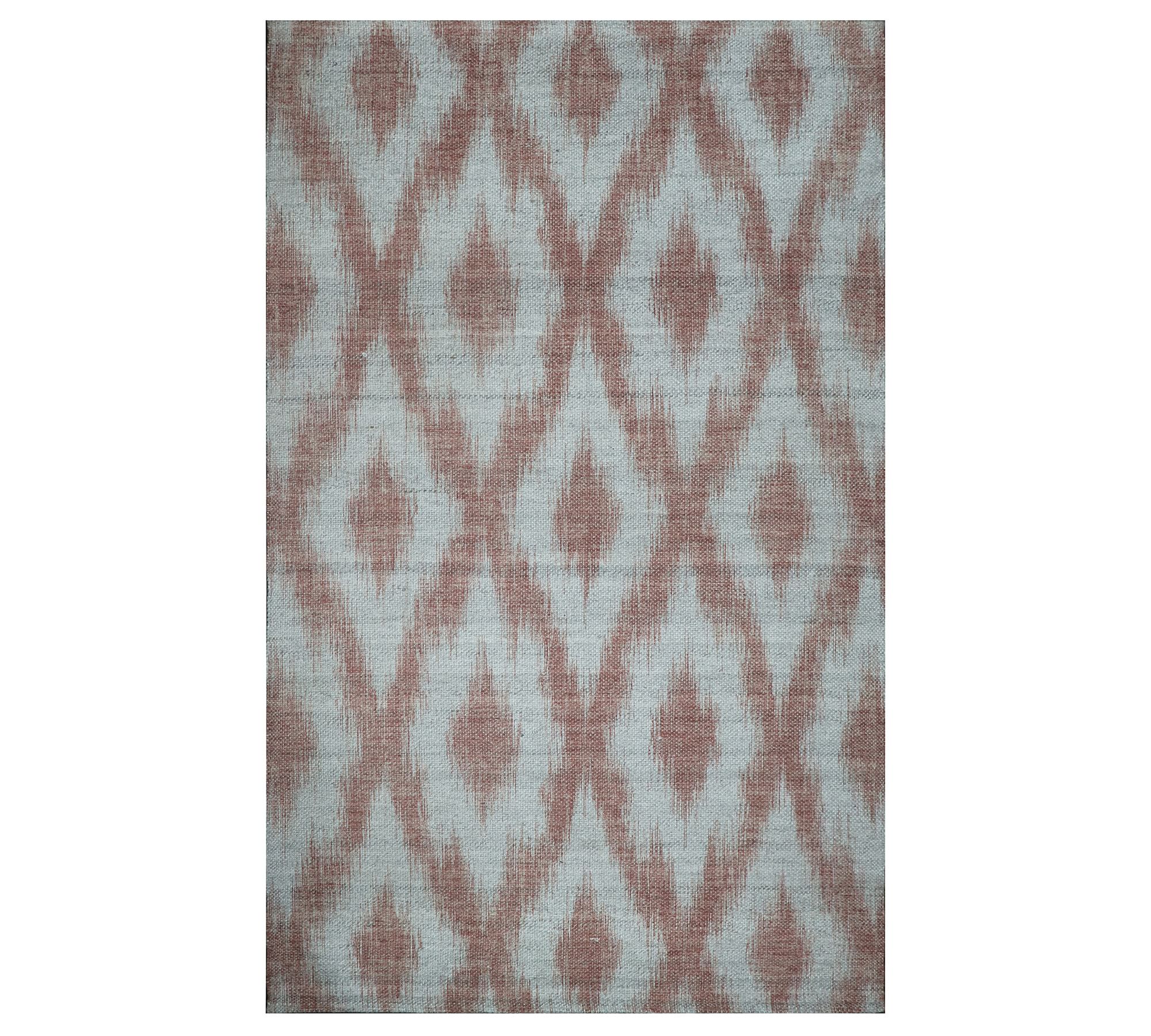 Arens Ikat Outdoor Rug - Terracotta