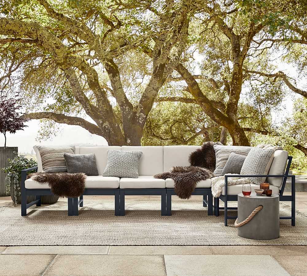 Indio Metal 6-Piece Outdoor Sectional (100&quot;)