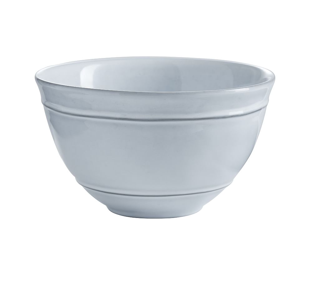 Cambria Handcrafted Stoneware Cereal Bowls (Set of 4) - Fog Color