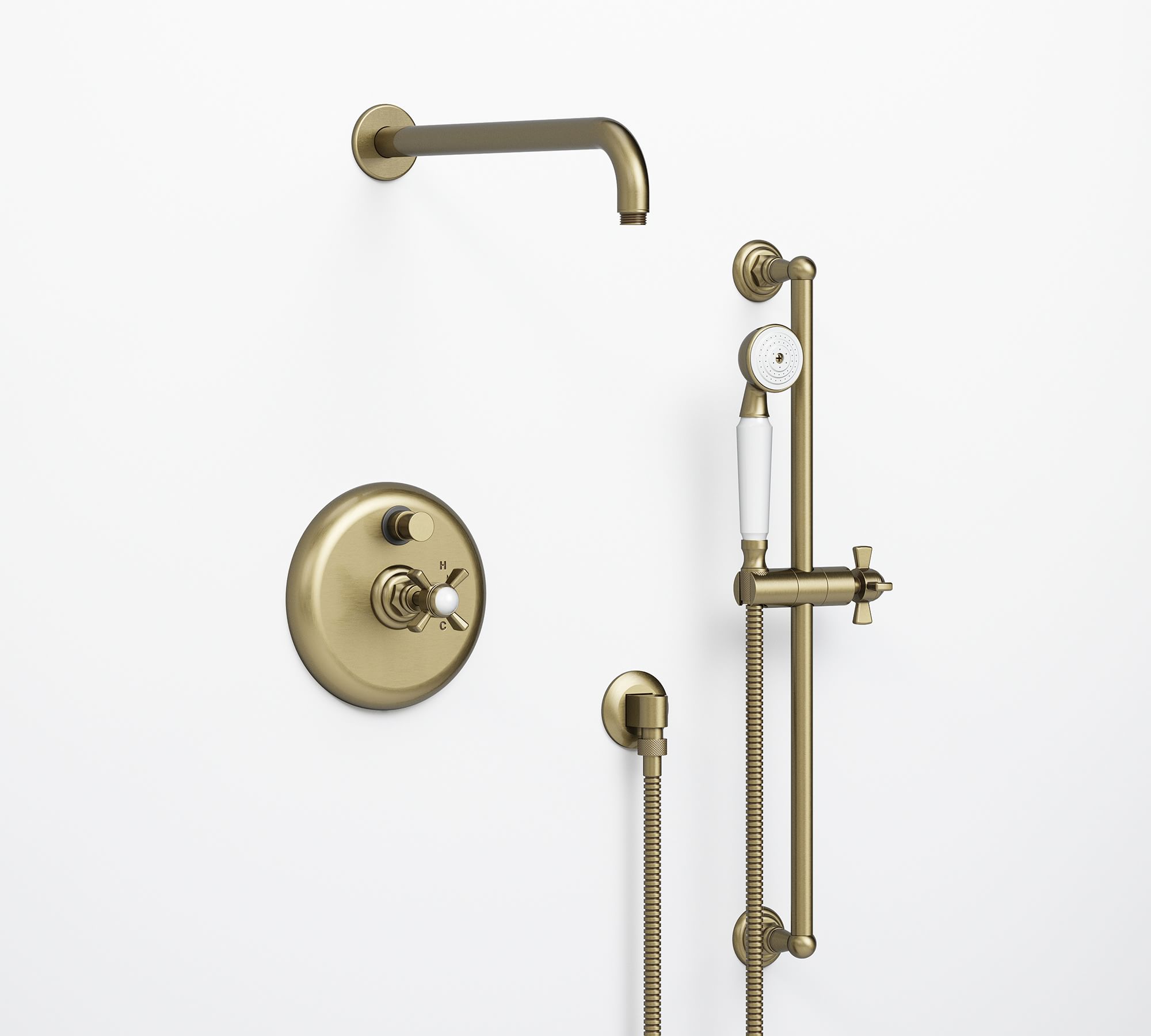 Langford Pressure Balanced Shower Set with Handshower