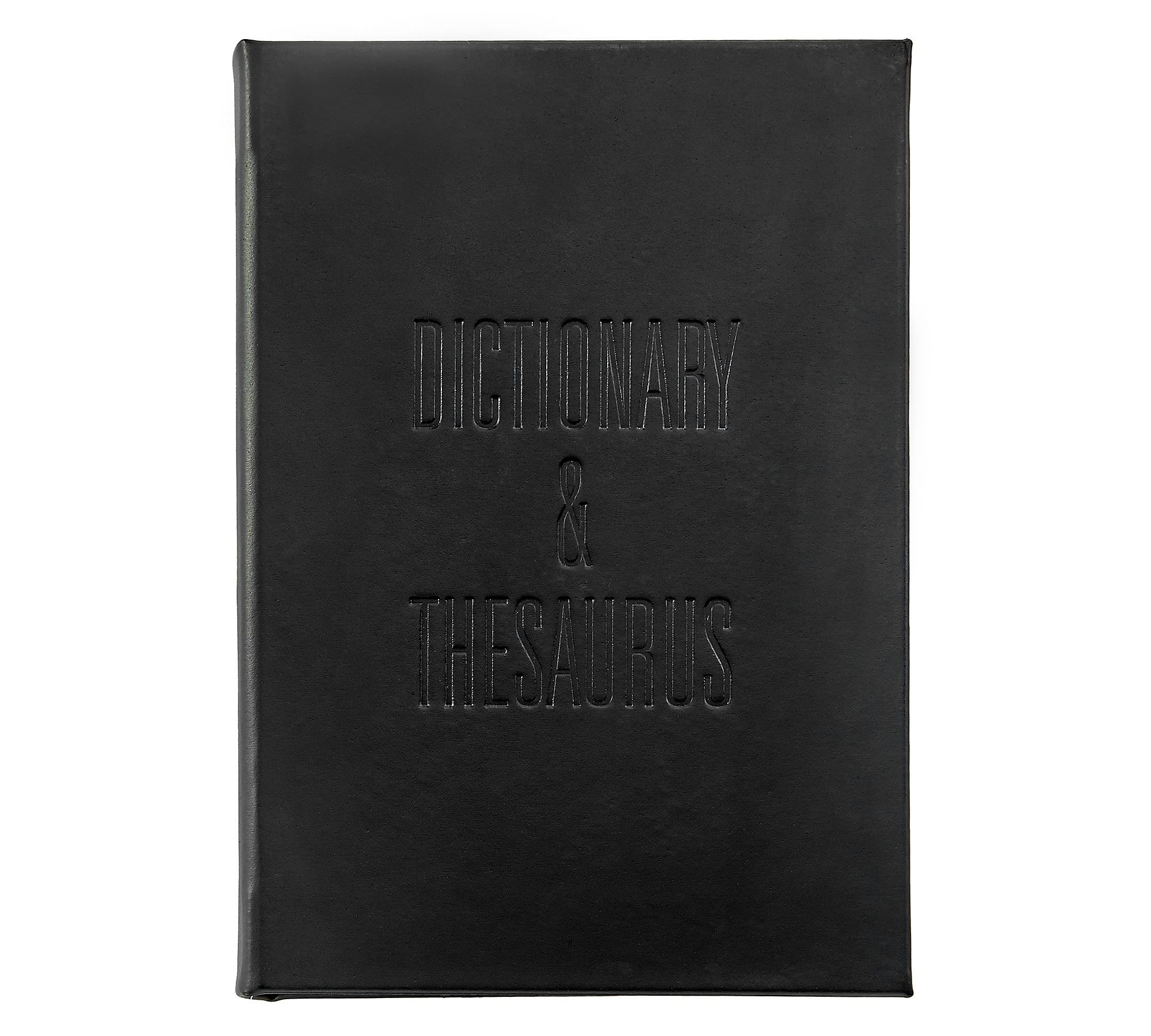 Leather-Bound Dictionary and Thesaurus